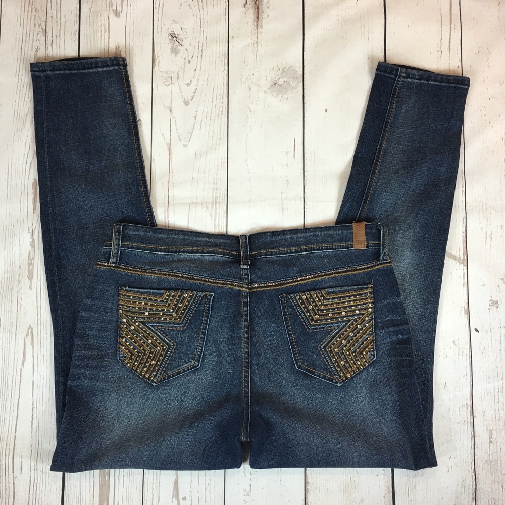 Peoples Liberation Distressed Skinny Jeans Sz 32